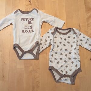 Football Themed Onesie Set